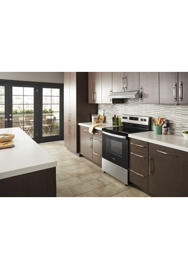 5.3 cu. ft. Electric Range with Keep Warm Setting.