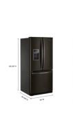 30-inch Wide French Door Refrigerator - 20 cu. ft