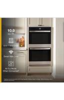 10.0 Total Cu. Ft. Double Wall Oven with Air Fry When Connected