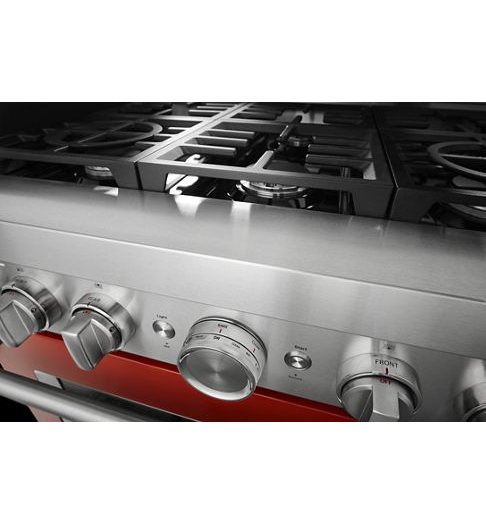 KitchenAid® 36'' Smart Commercial-Style Gas Range with 6 Burners