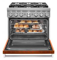 KitchenAid® 36'' Smart Commercial-Style Dual Fuel Range with 6 Burners