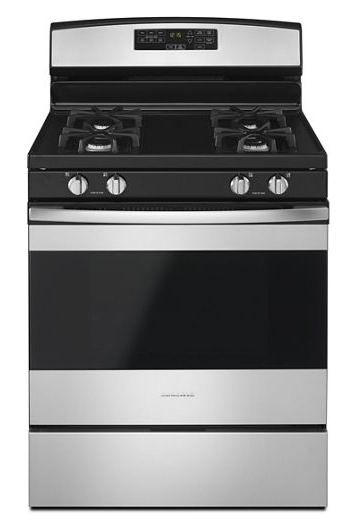 30-inch Gas Range with Self-Clean Option.
