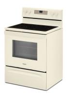5.3 cu. ft. Whirlpool® electric range with Frozen Bake™ technology.