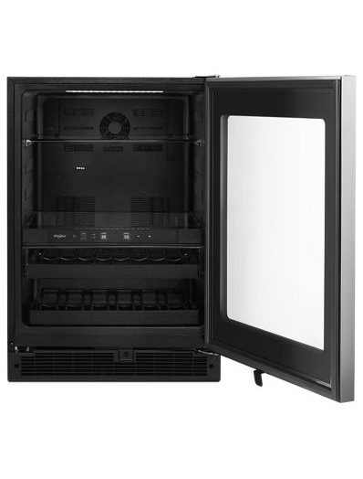 24-inch Wide Undercounter Beverage Center with Towel Bar Handle- 5.2 cu. ft.