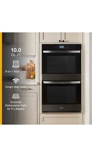 10.0 Cu. Ft. Double Smart Wall Oven with Air Fry