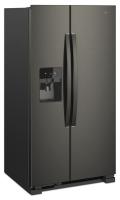 36-inch Wide Side-by-Side Refrigerator - 25 cu. ft