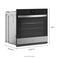 4.3 Cu. Ft. Single Smart Wall Oven with Air Fry