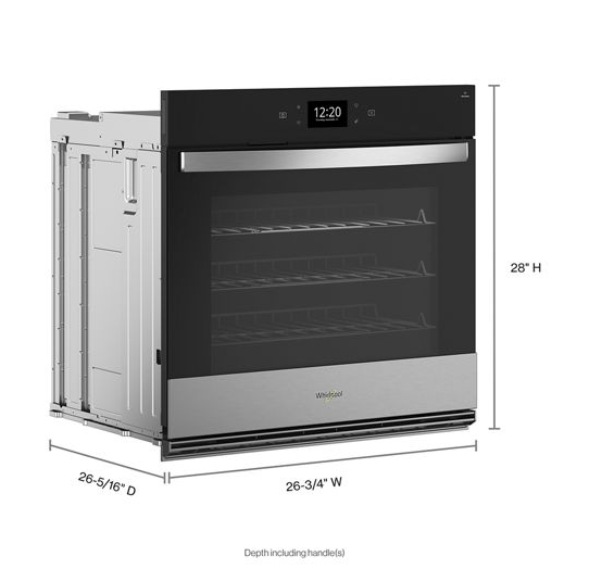 4.3 Cu. Ft. Single Smart Wall Oven with Air Fry