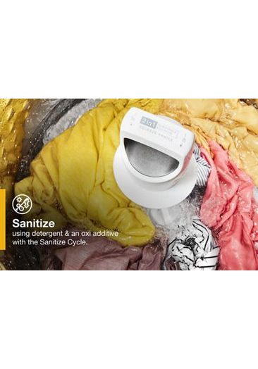 5.2 - 5.3 cu. ft. Top Load Washer with 2 in 1 Removable Agitator