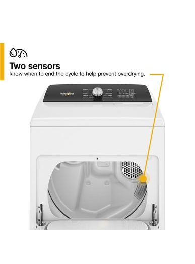 7.0 Cu. Ft. Top Load Electric Moisture Sensing Dryer