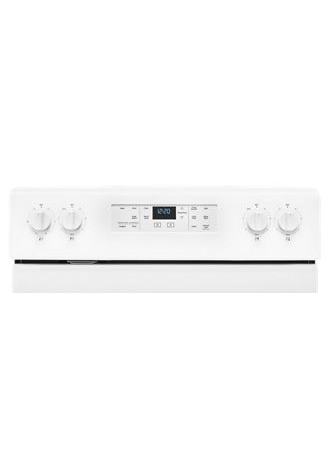 5.3 cu. ft. Whirlpool® electric range with Frozen Bake™ technology.