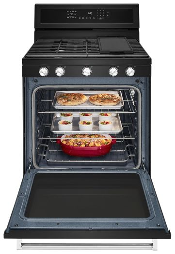 30-Inch 5-Burner Gas Convection Range