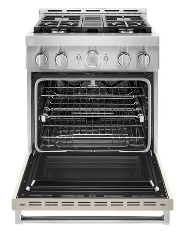 KitchenAid® 30'' Smart Commercial-Style Gas Range with 4 Burners