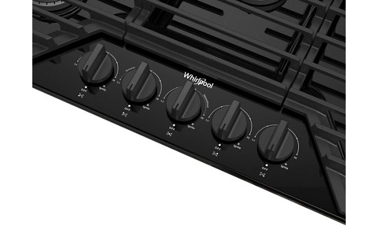 36-inch Gas Cooktop with EZ-2-Lift™ Hinged Cast-Iron Grates