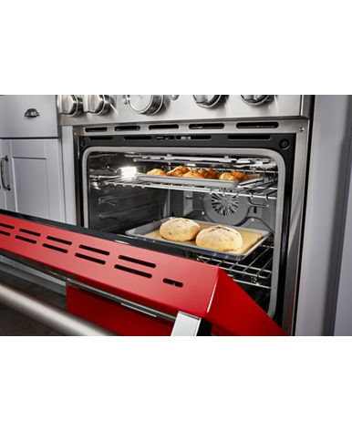 KitchenAid® 30'' Smart Commercial-Style Dual Fuel Range with 4 Burners