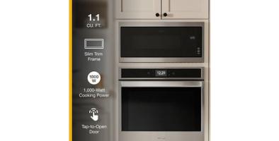 1.1 cu. ft. Built-In Microwave with Slim Trim Kit - 14