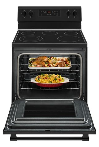 30-Inch Wide Electric Range With Shatter-Resistant Cooktop - 5.3 Cu. Ft.