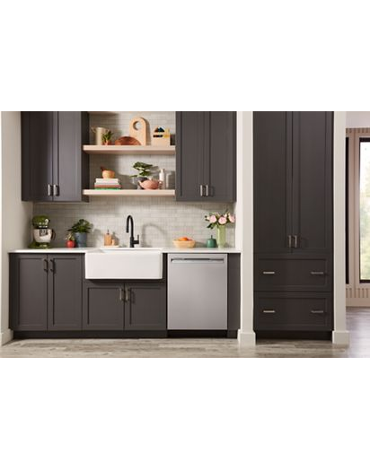 Third Level Jet Rack Dishwasher in PrintShield™ Finish, 41 dBA