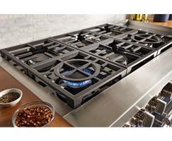 KitchenAid® 48'' Smart Commercial-Style Dual Fuel Range with Griddle