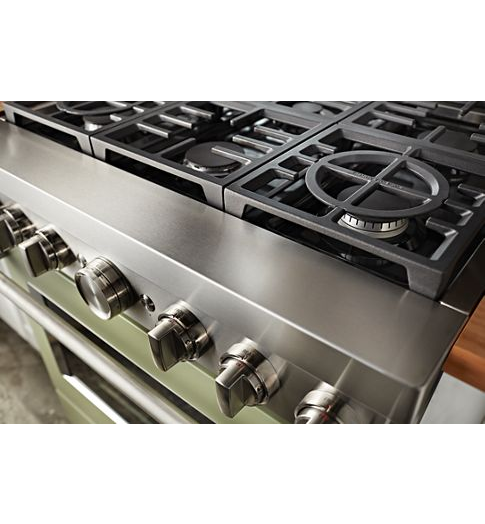 KitchenAid® 36'' Smart Commercial-Style Gas Range with 6 Burners