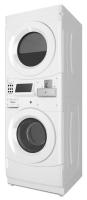 Commercial Electric Stack Washer/Dryer, Coin Equipped