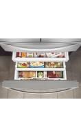 36-inch Wide 4-Door Refrigerator with Exterior Drawer - 26 cu. ft.