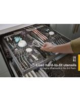 Large Capacity Dishwasher with 3rd Rack.