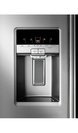 36- Inch Wide Counter Depth Side-by-Side Refrigerator- 21 Cu. Ft.