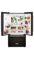 26.8 cu. ft. 36-Inch Width Standard Depth French Door Refrigerator with Exterior Ice and Water and PrintShield™ finish