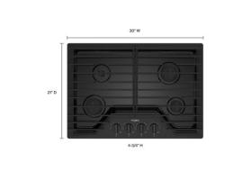 30-inch Gas Cooktop with SpeedHeat™ Burners