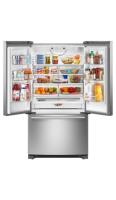 Maytag® 36 Inch Wide French Door Bottom Mount Refrigerator with Max Cool Setting - 25 Cu. Ft.