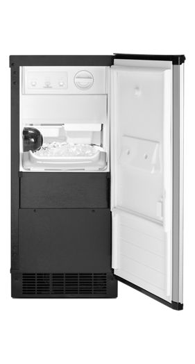 15-inch Icemaker with Clear Ice Technology.