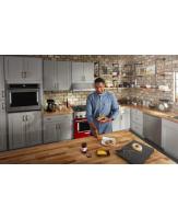 KitchenAid® 30'' Smart Commercial-Style Dual Fuel Range with 4 Burners