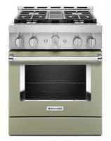 KitchenAid® 30'' Smart Commercial-Style Gas Range with 4 Burners