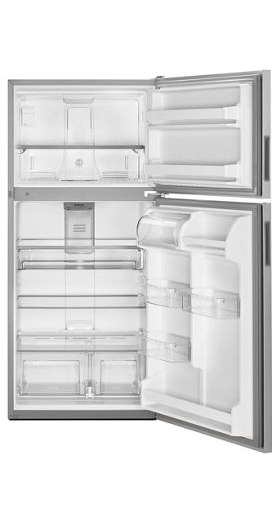 33-Inch Wide Top Freezer Refrigerator with PowerCold® Feature- 21 Cu. Ft.