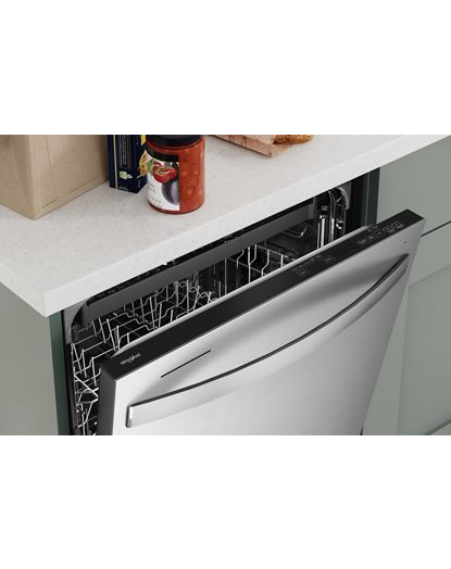 Large Capacity Dishwasher with 3rd Rack.
