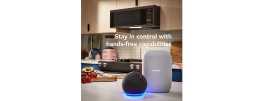 Smart Low Profile Microwave Hood Combination with Dual Fan Ventilation