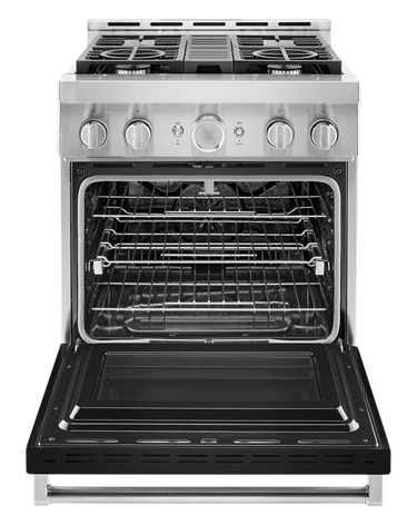KitchenAid® 30'' Smart Commercial-Style Gas Range with 4 Burners