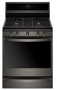5.8 cu. ft. Smart Freestanding Gas Range with EZ-2-Lift™ Grates