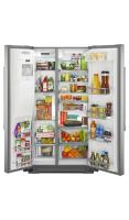 36- Inch Wide Counter Depth Side-by-Side Refrigerator- 21 Cu. Ft.