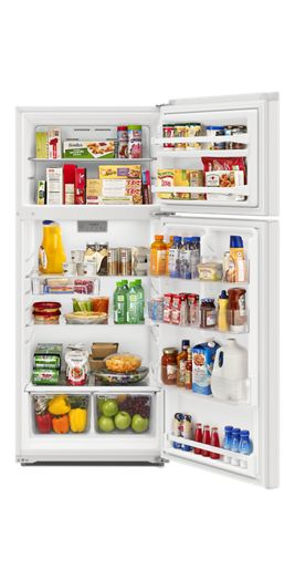 28-inch Wide Top-Freezer Refrigerator - 16.3 Cu. Ft.