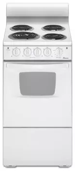 20-inch Amana Electric Range Oven with Versatile Cooktop