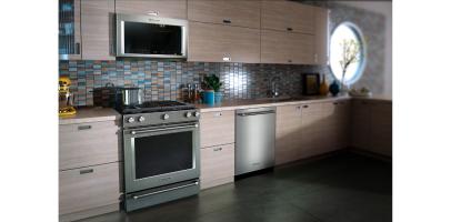 30-Inch 5-Burner Dual Fuel Convection Slide-In Range with Baking Drawer