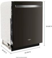 Large Capacity Dishwasher with 3rd Rack