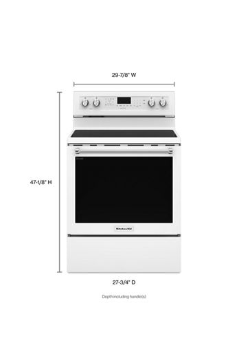 30-Inch 5-Element Electric Convection Range