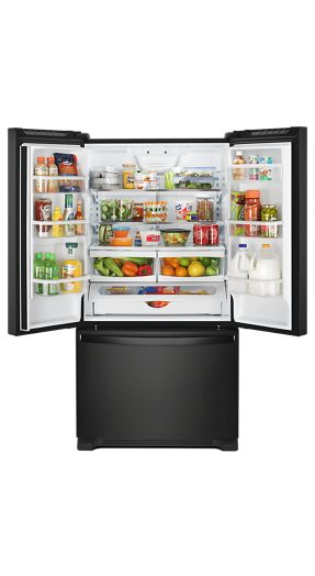 33-inch Wide French Door Refrigerator - 22 cu. ft.
