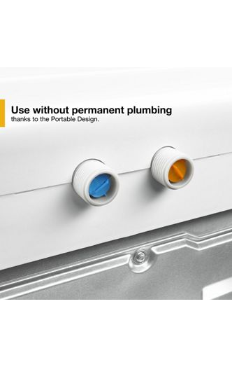 1.6 cu. ft. Compact Top Load Washer with Flexible Installation