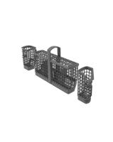 44 dBA ADA Compliant Dishwasher Flush with Cabinets with 3rd Rack