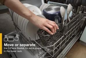 Large Capacity Dishwasher with 3rd Rack