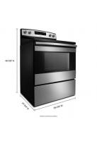 30-inch Amana® Electric Range with Bake Assist Temps